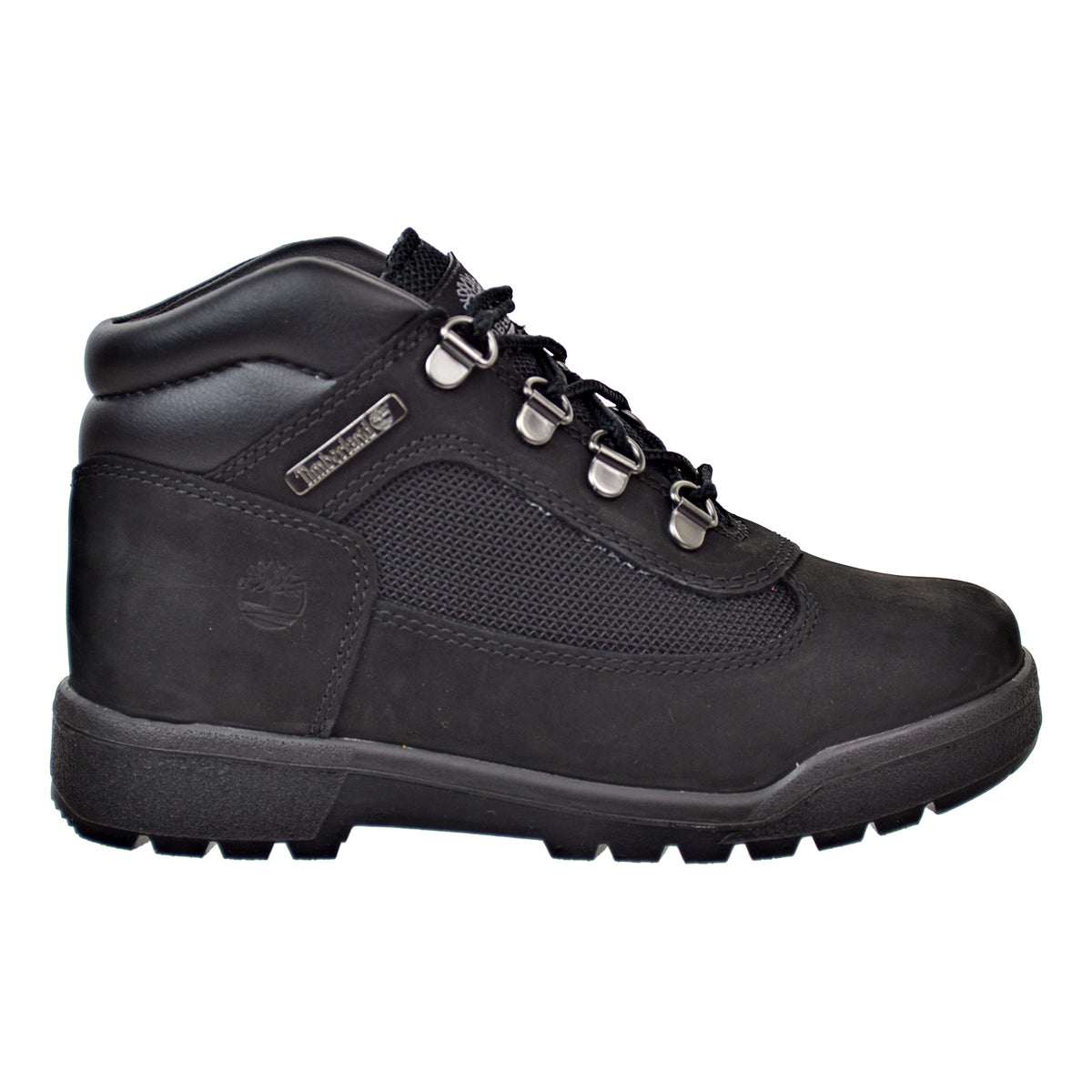 Timberland Little Kid's Field Boots Black Naturebuck