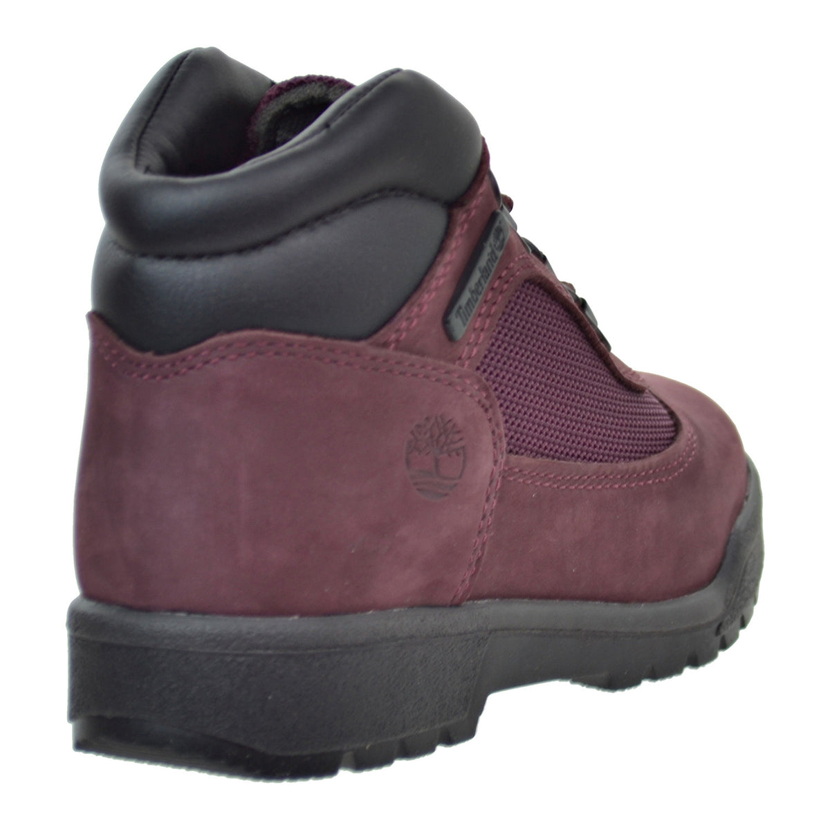 Timberland 6 Inch Preschool Little Kids Field Boots Burgundy