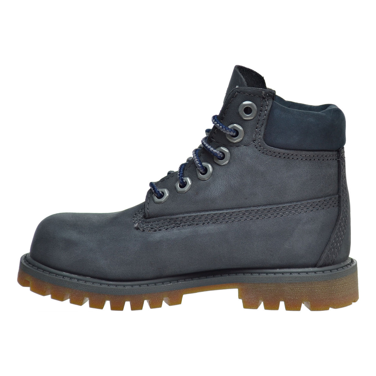Timberland 6 Inch Premium Waterproof Toddler's Boots Dark Grey Nubuck