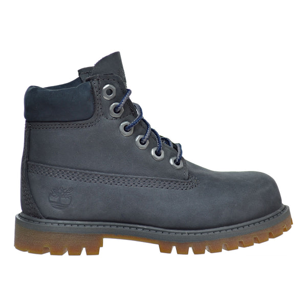 Timberland 6 Inch Premium Waterproof Toddler's Boots Dark Grey Nubuck