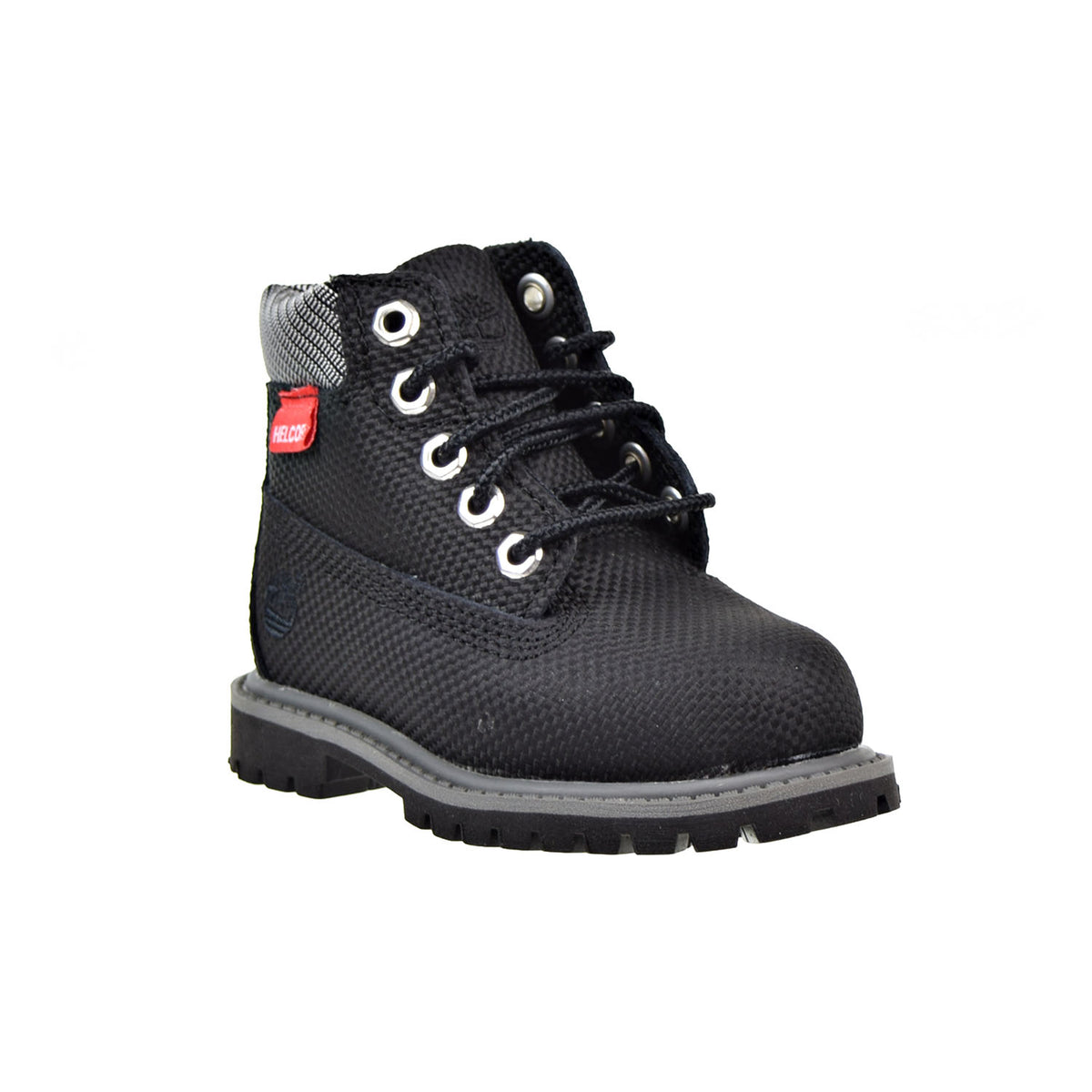 Timberland 6 Inch Premium Waterproof Toddler's Boots Black Helcor Leather
