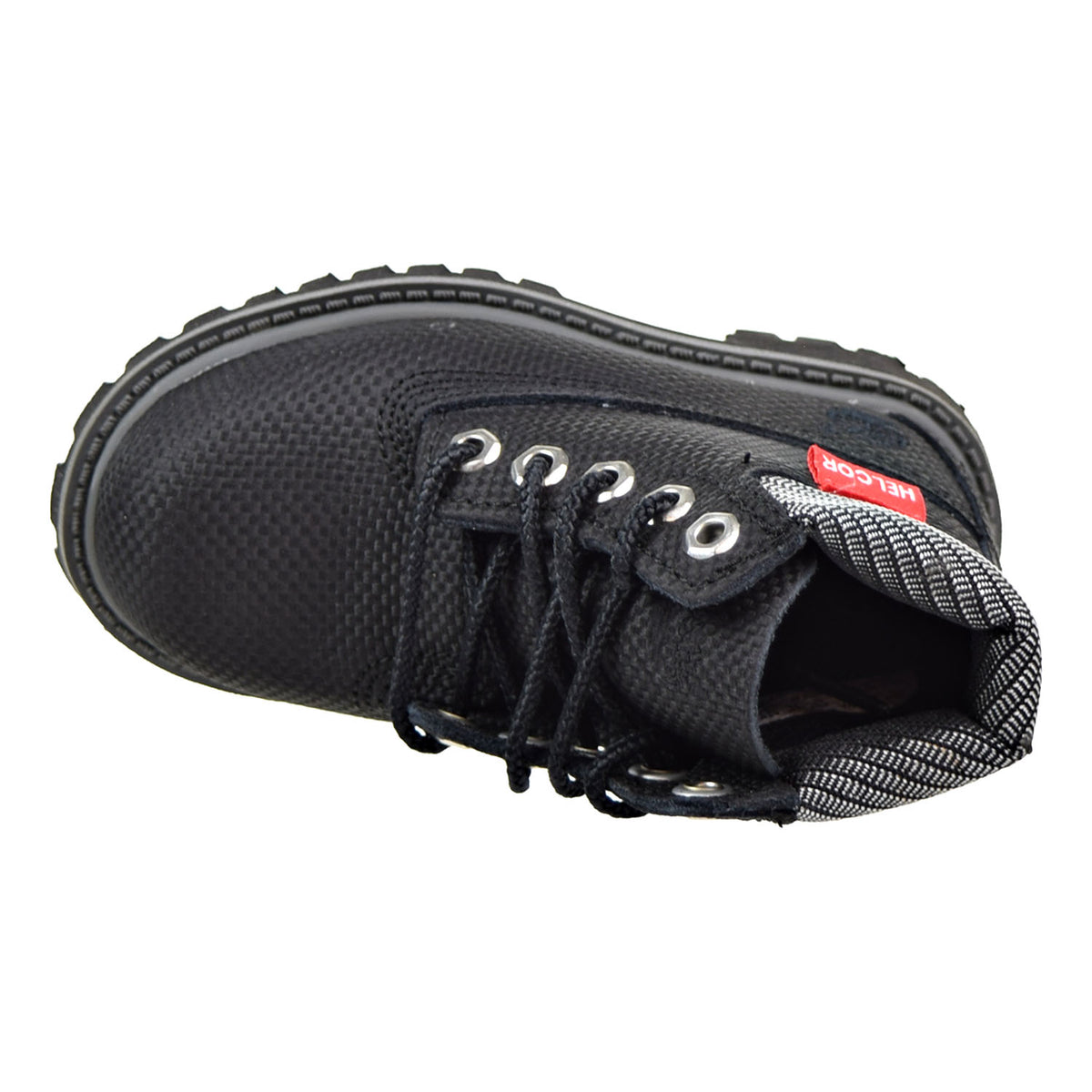 Timberland 6 Inch Premium Waterproof Toddler's Boots Black Helcor Leather