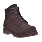 Timberland 6 Inch Big Kid's TPU Outsole Waterproof Suede Premium Boots  Dark Red