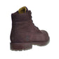 Timberland 6 Inch Big Kid's TPU Outsole Waterproof Suede Premium Boots  Dark Red
