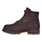 Timberland 6 Inch Big Kid's TPU Outsole Waterproof Suede Premium Boots  Dark Red