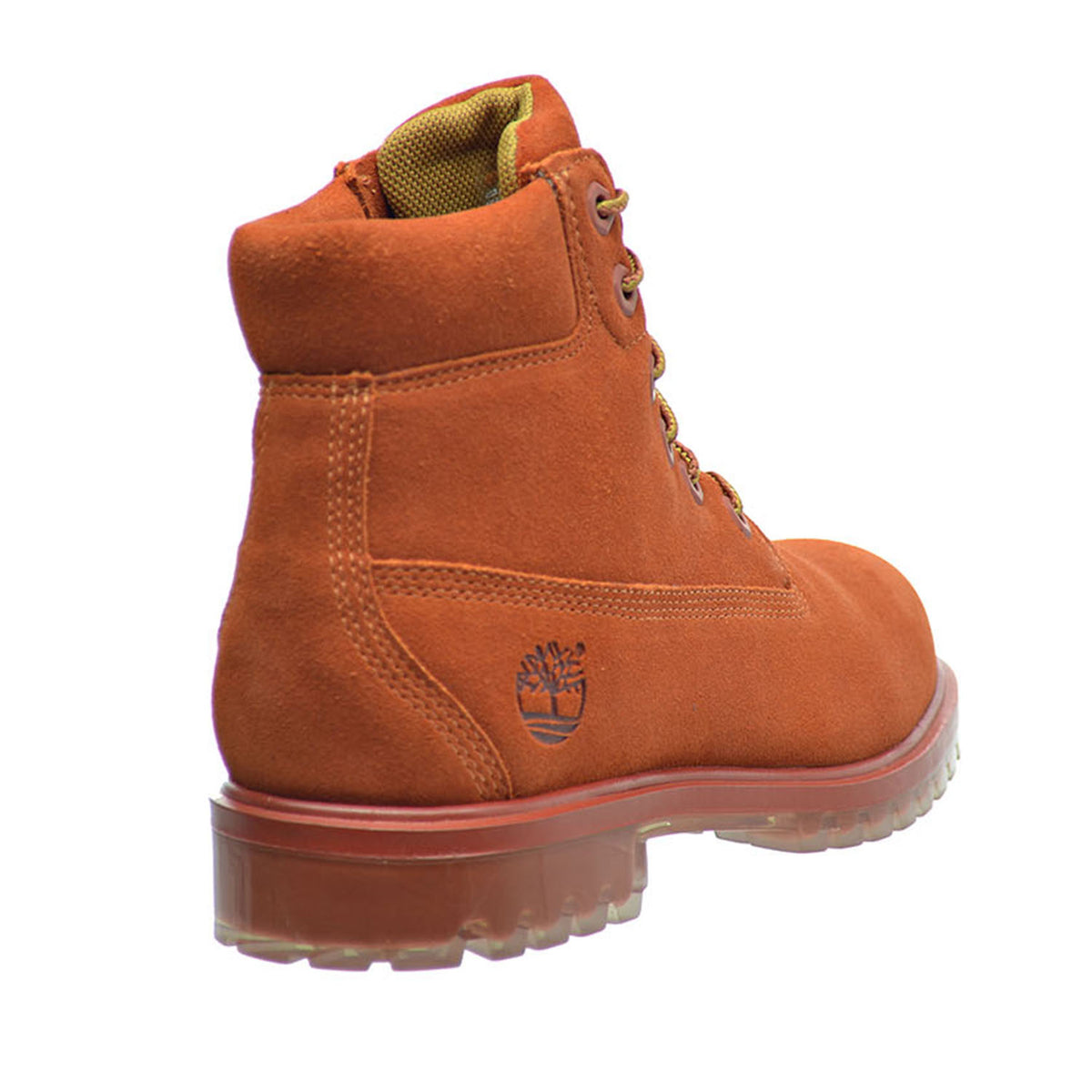 Timberland 6 Inch TPU Outsole Waterproof Suede Premium Big Kid's Boots Rust
