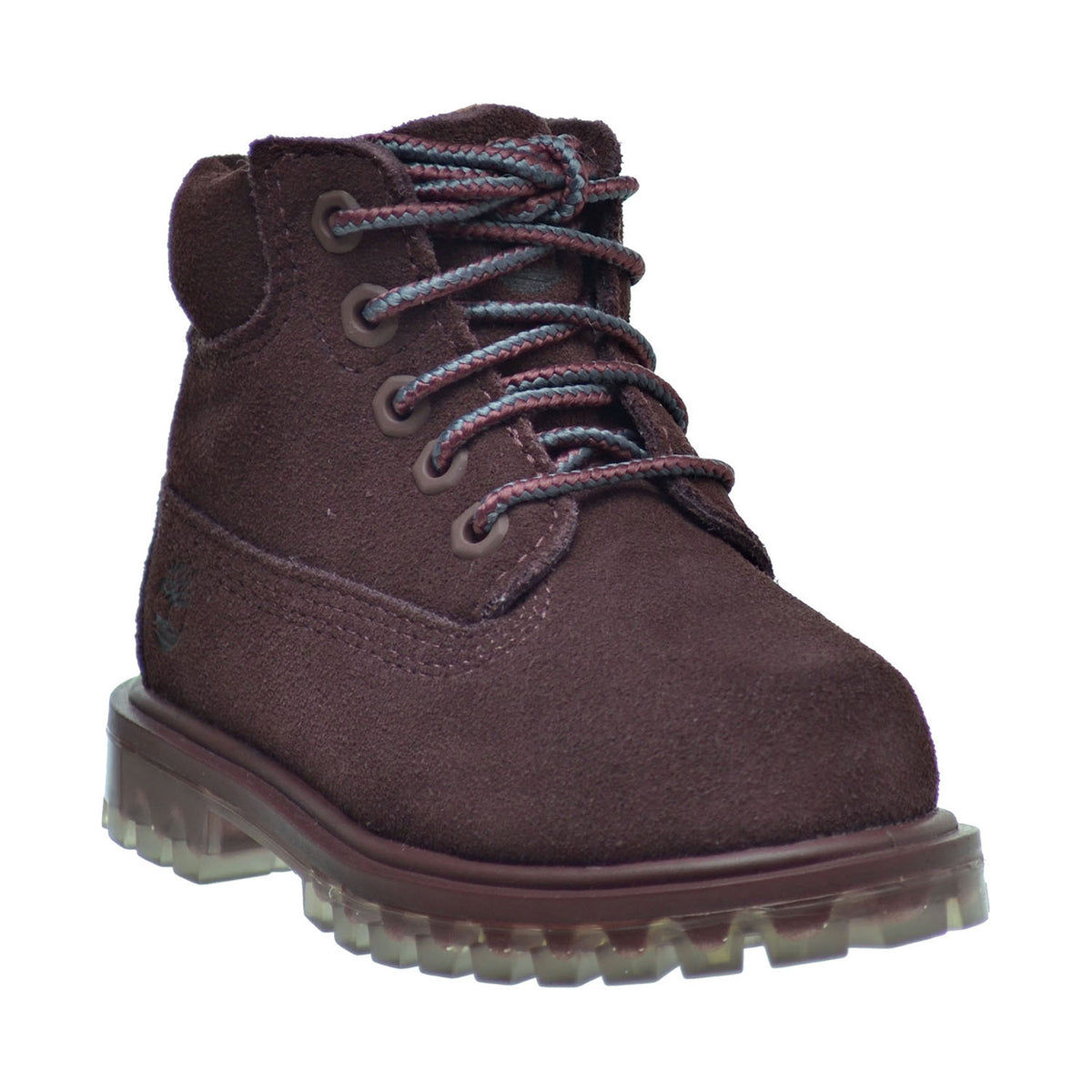 Timberland 6 Inch TPU Outsole Waterproof Suede Premium Toddler Boots Dark Red