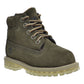 Timberland 6 Inch TPU Outsole Waterproof Suede Premium Toddler Boots Dark Green