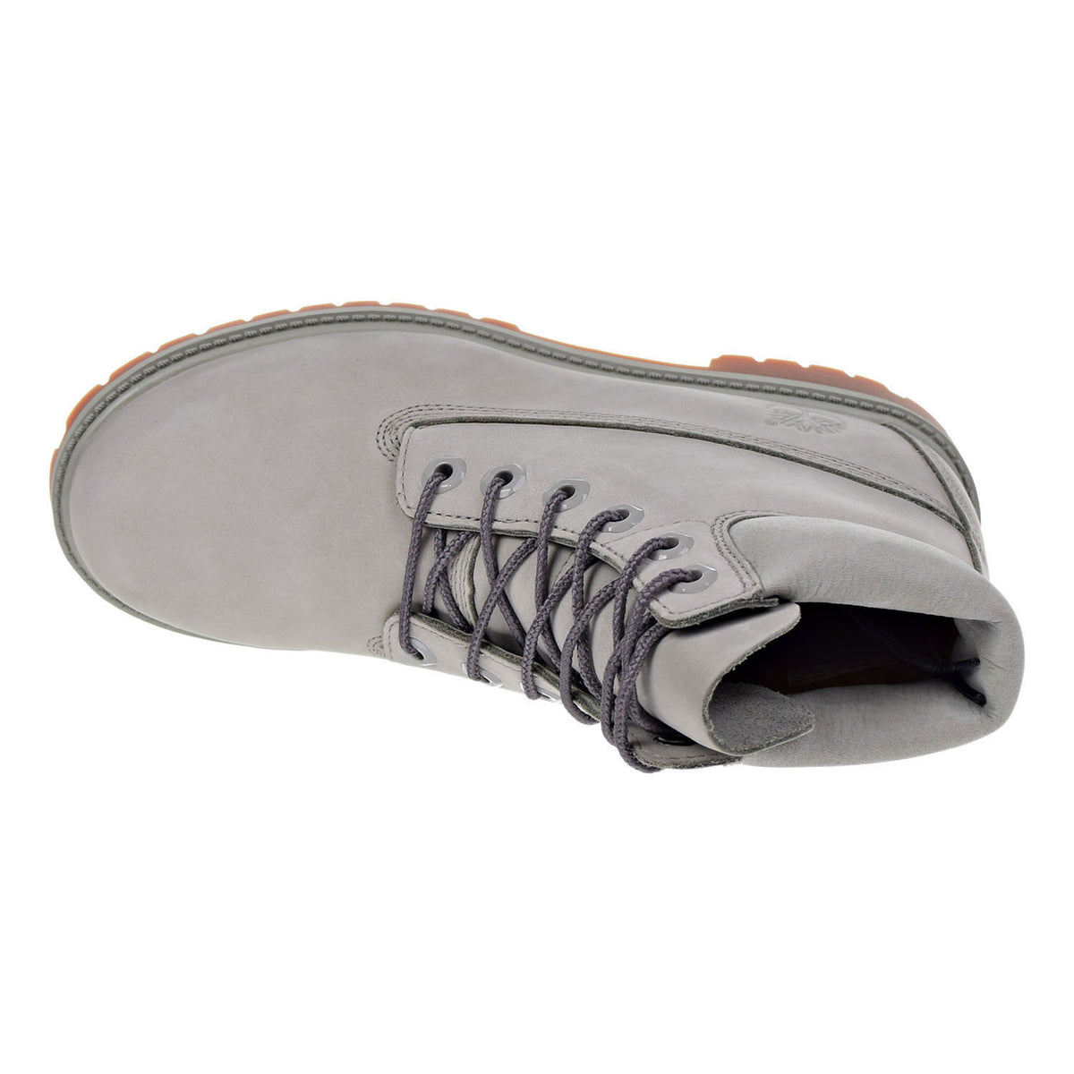 Timberland 6 Inch Premium Big Kid's Waterproof Boots Grey
