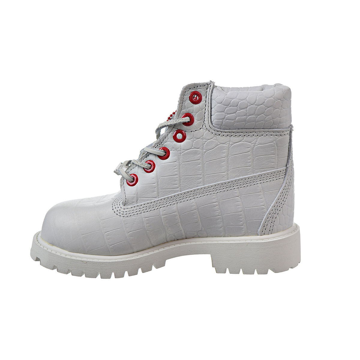 Timberland 6 Inch Youth Little Kids' Boots White