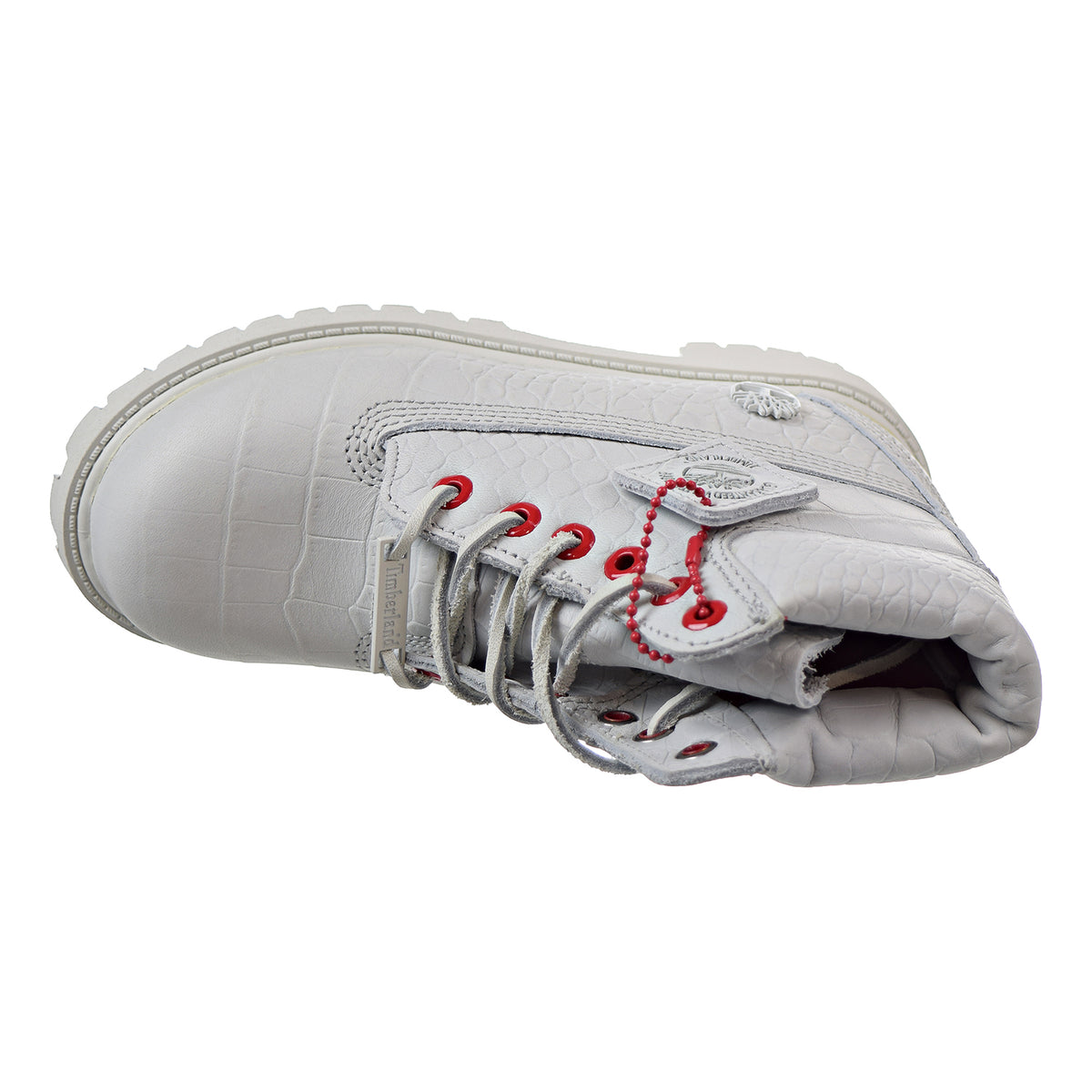 Timberland 6 Inch Youth Little Kids' Boots White