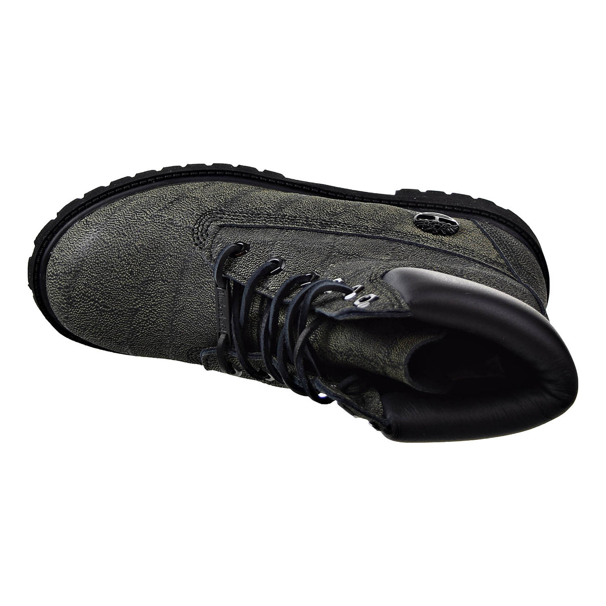 Timberland 6 Inch Premium Juniors Boots Gray Earth Helcore Leather