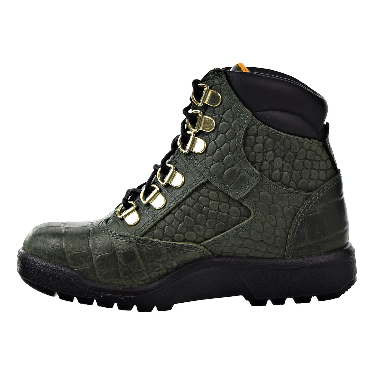 Timberland 6 Inch Premium Field Big Kids' Field Boot Green