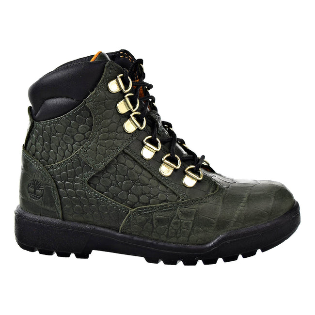 Timberland 6 Inch Premium Field Big Kids' Field Boot Green
