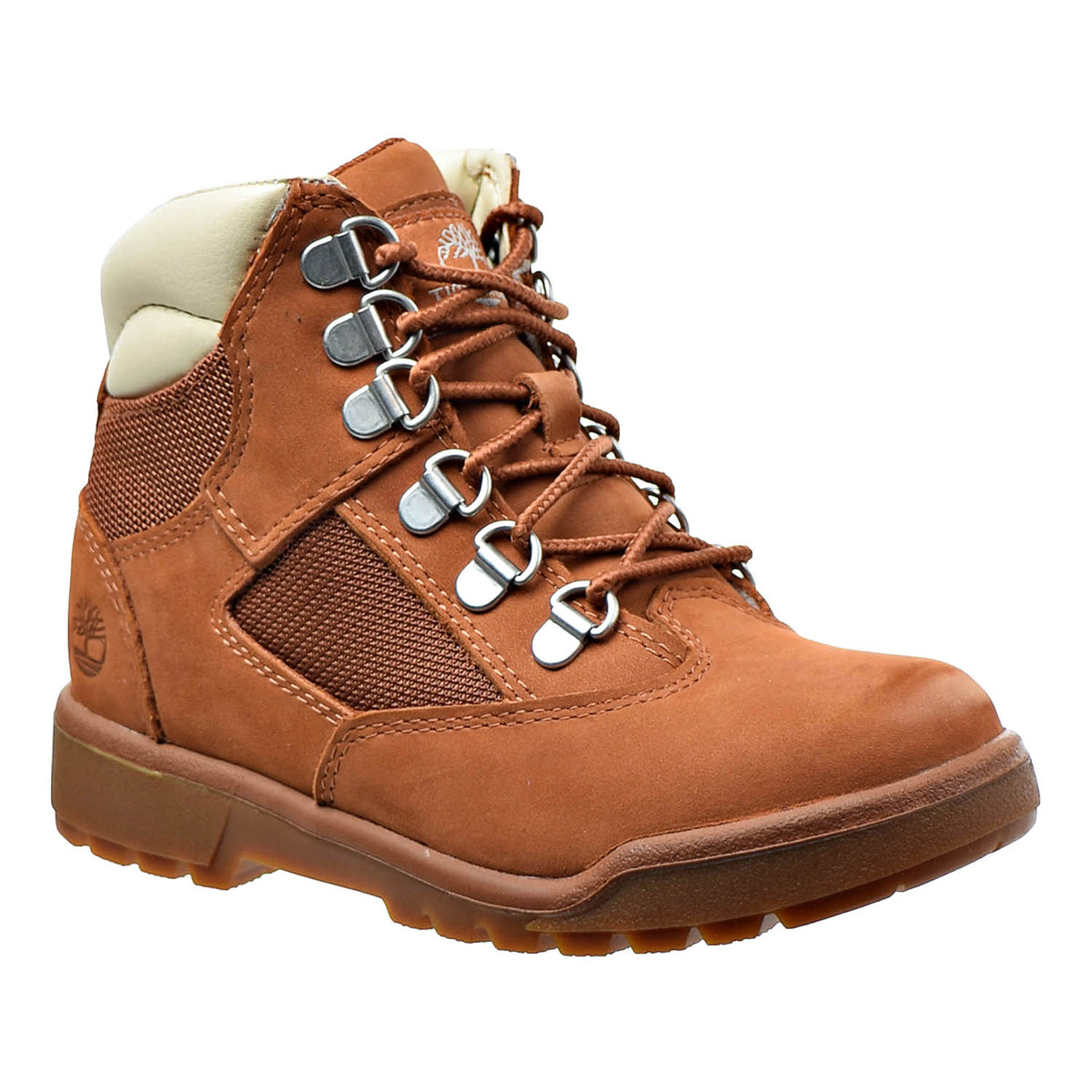 Timberland 6 Inch Youth's Field Boots Dark Orange