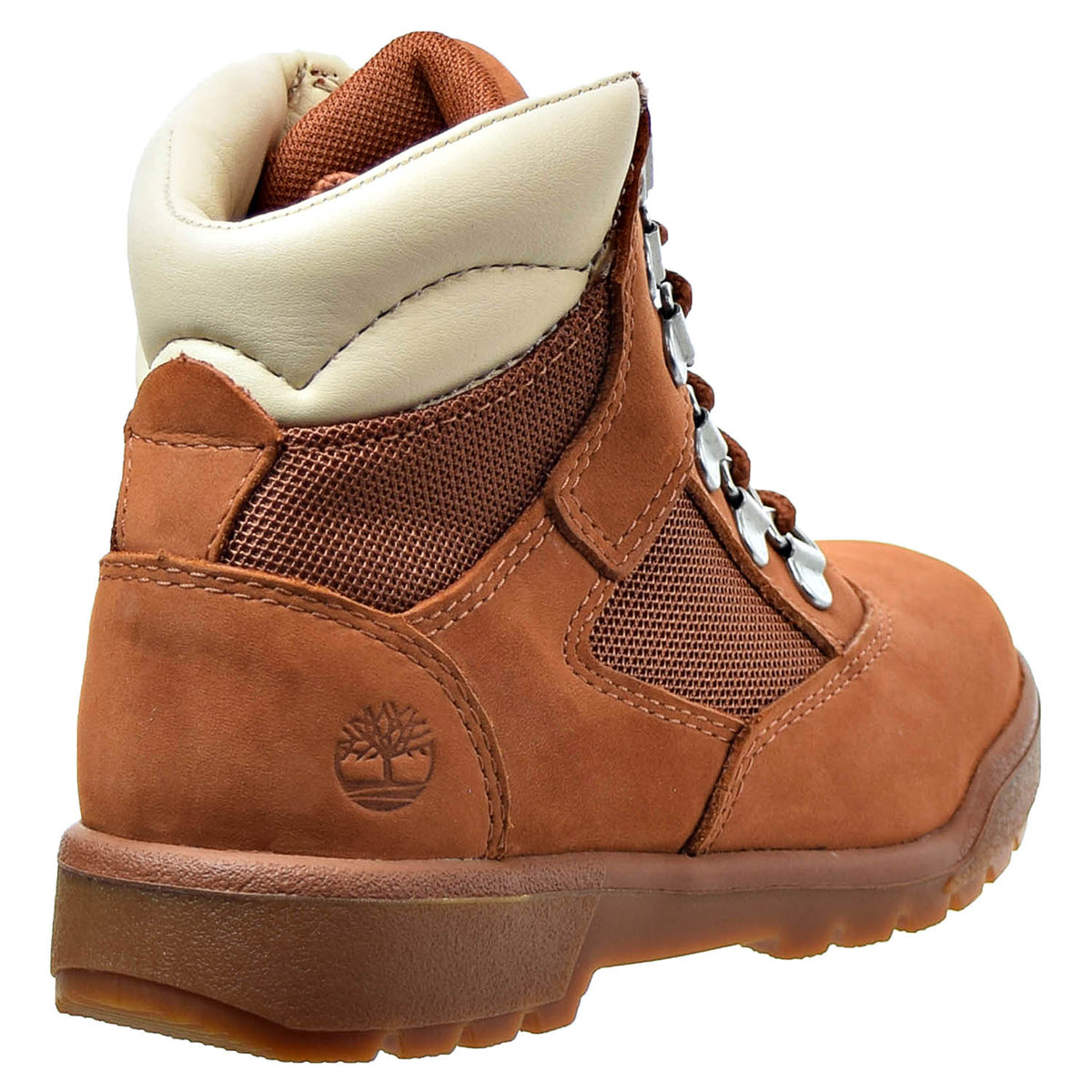 Timberland 6 Inch Youth's Field Boots Dark Orange