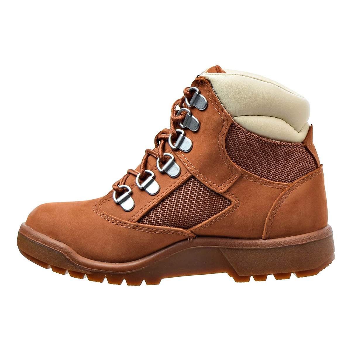 Timberland 6 Inch Youth's Field Boots Dark Orange