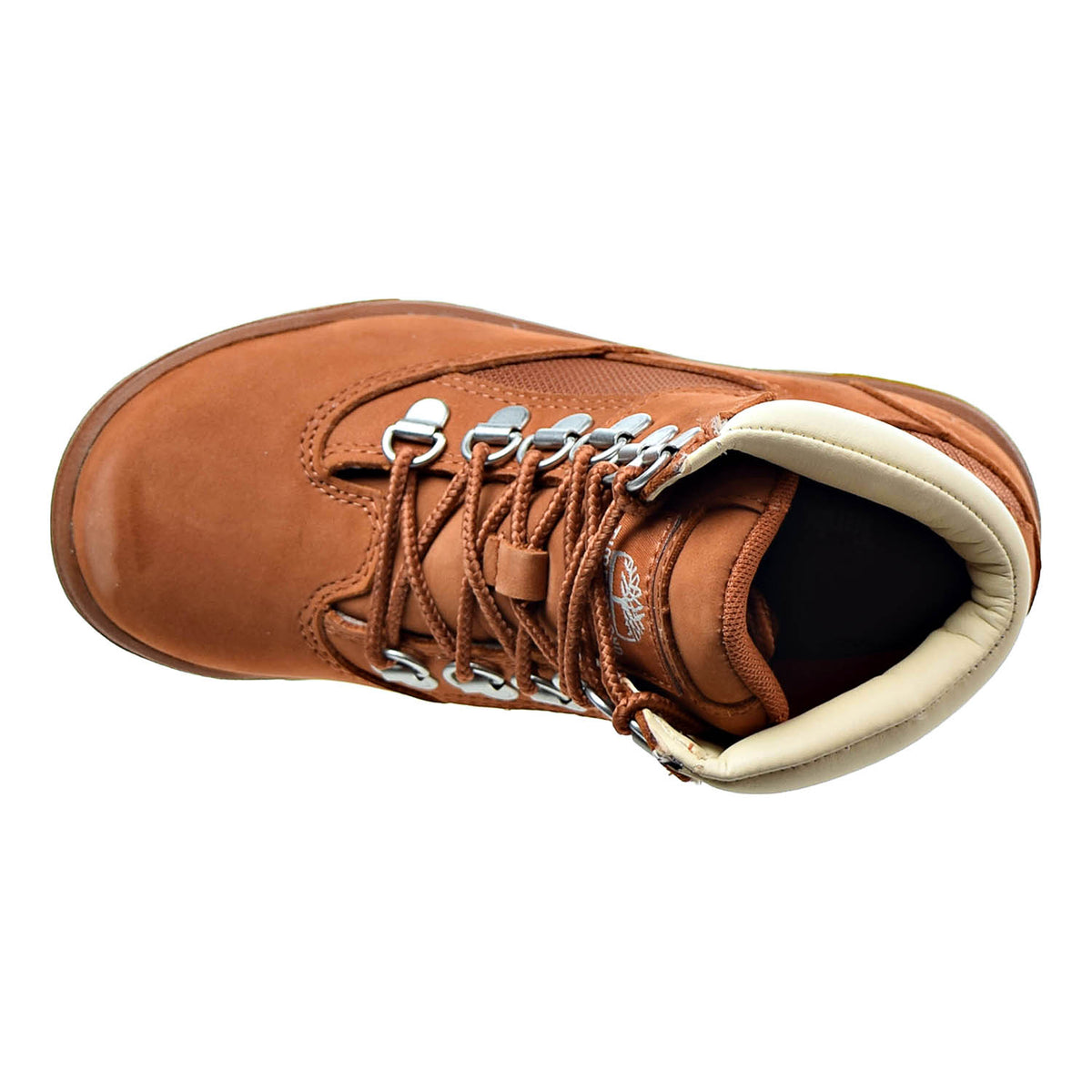 Timberland 6 Inch Youth's Field Boots Dark Orange