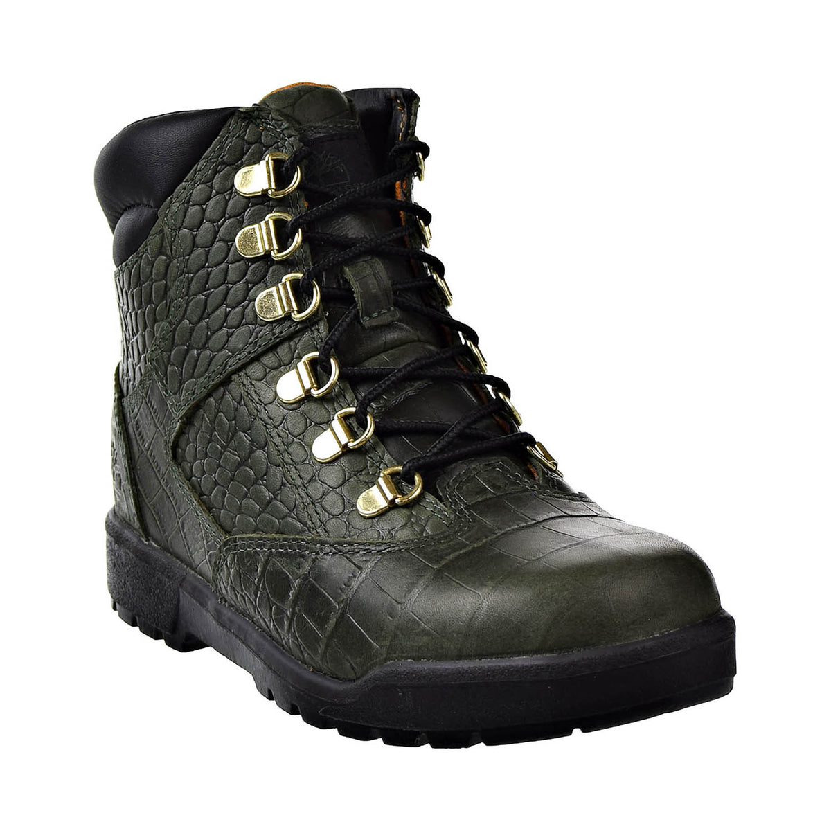 Timberland 6 Inch Leather Field Junior's Boots Green