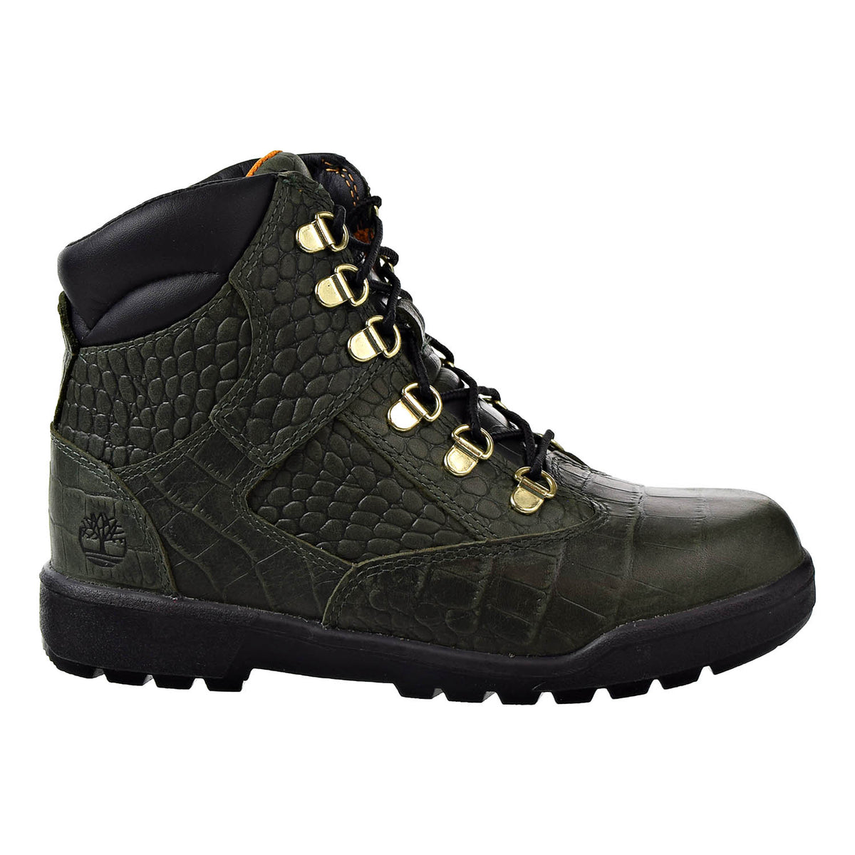 Timberland 6 Inch Leather Field Junior's Boots Green