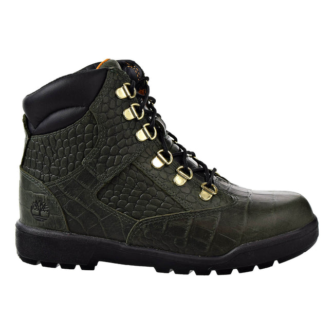Timberland 6 Inch Leather Field Junior's Boots Green