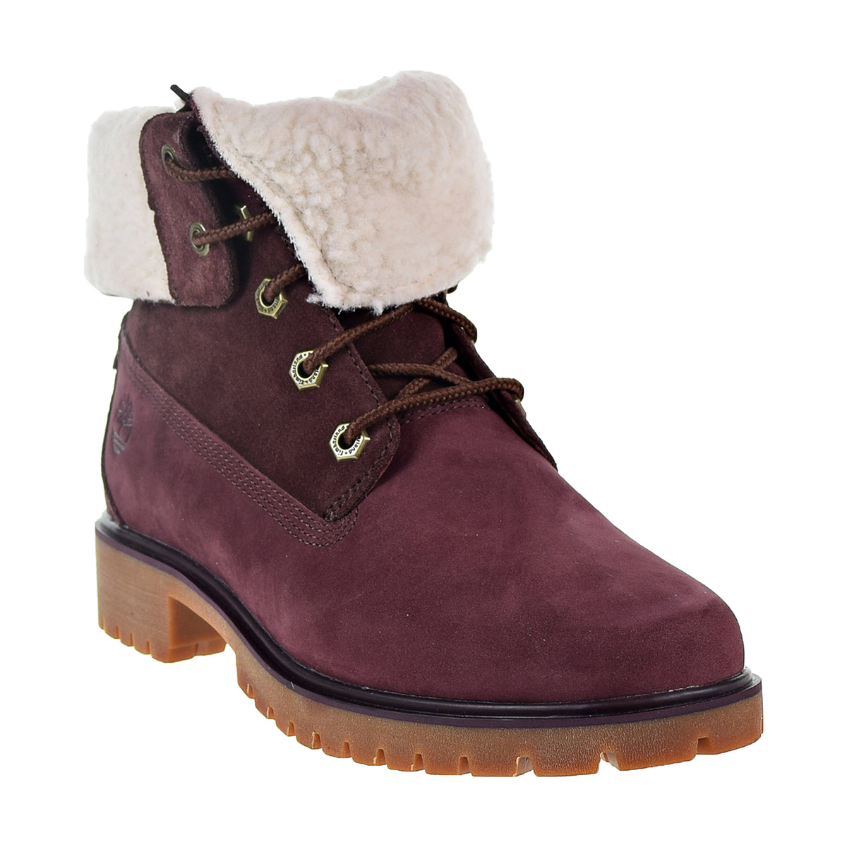 Timberland Jayne Waterproof Fleece-Lined Women's Boots Burgundy