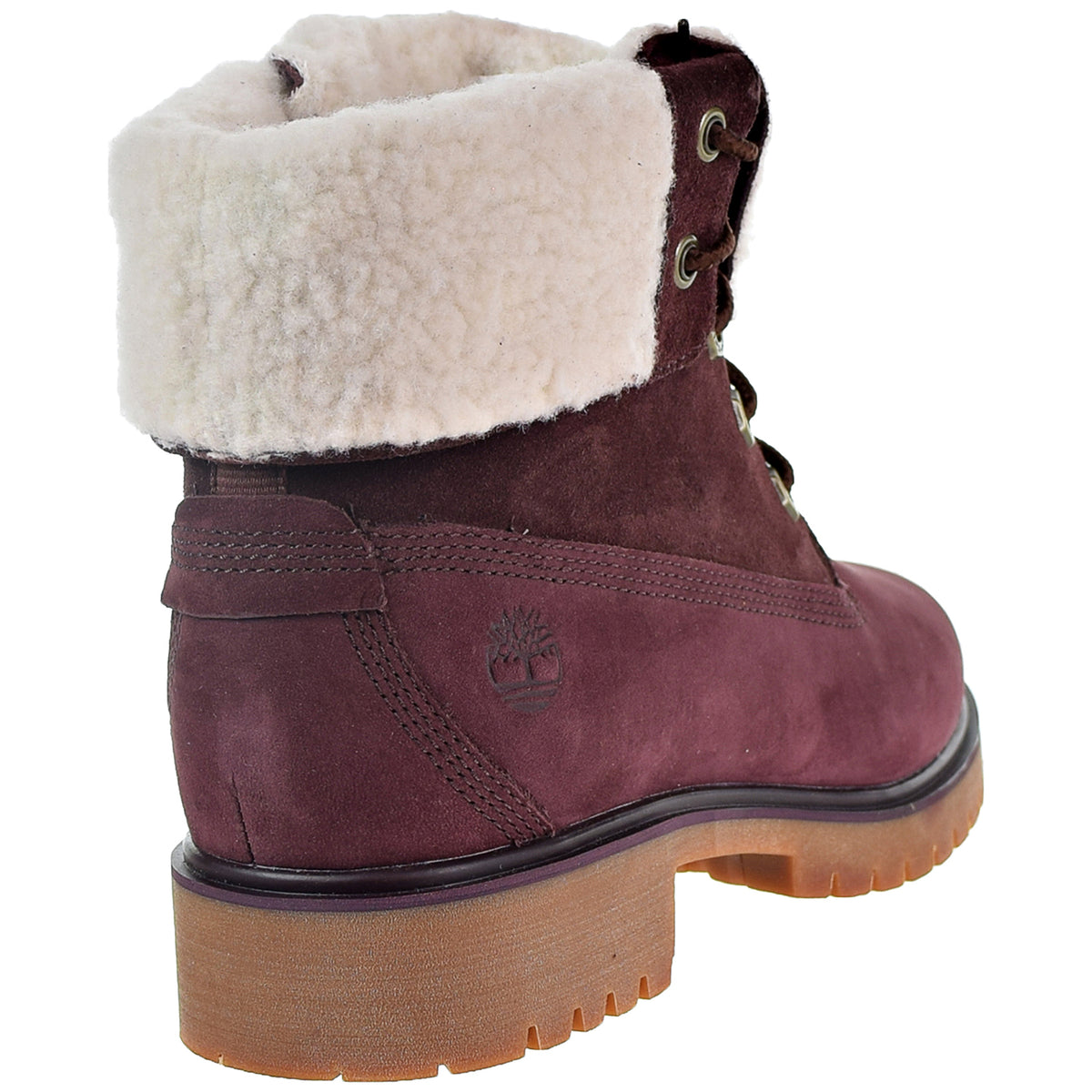Timberland Jayne Waterproof Fleece-Lined Women's Boots Burgundy