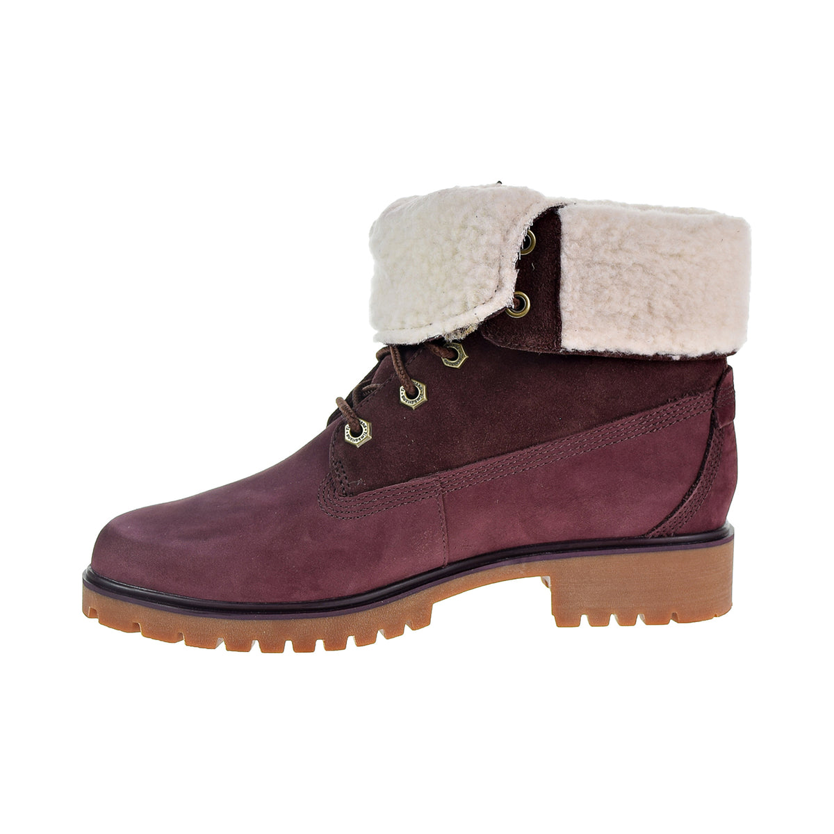 Timberland Jayne Waterproof Fleece-Lined Women's Boots Burgundy