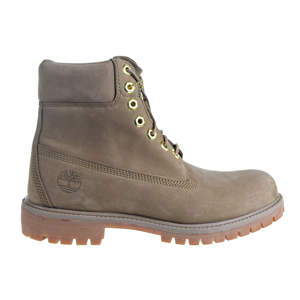 Timberland Premium 6" Waterproof Boot Men's Shoes Dark Beige