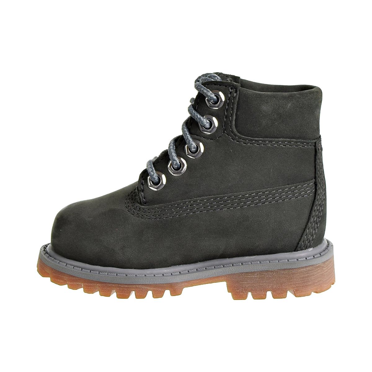 Timberland Premium 6" Waterproof Boot Toddler's Shoes Dark Grey