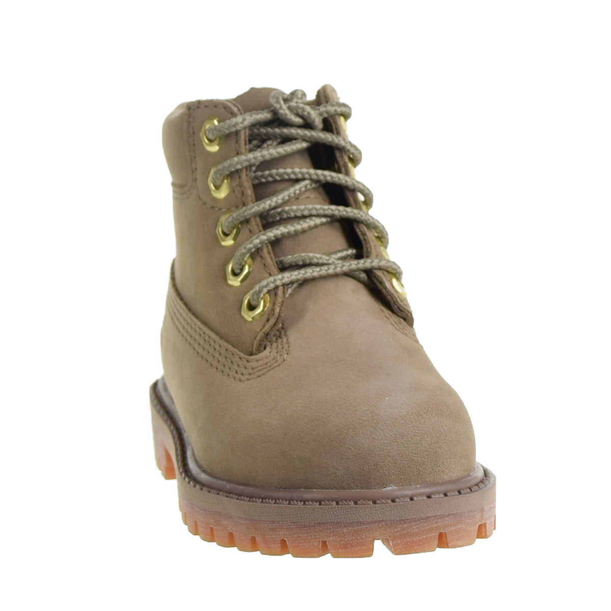 Timberland Premium 6" Waterproof Boot Toddler's Shoes Dark Beige