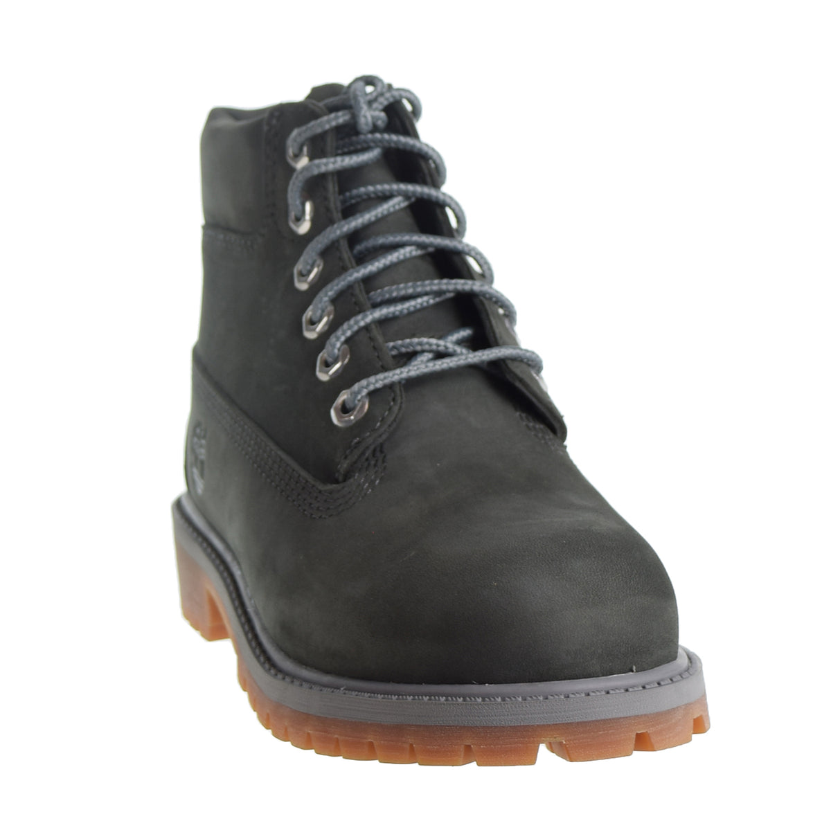 Timberland Premium 6" Waterproof Boot Little Kid's Shoes Dark Grey
