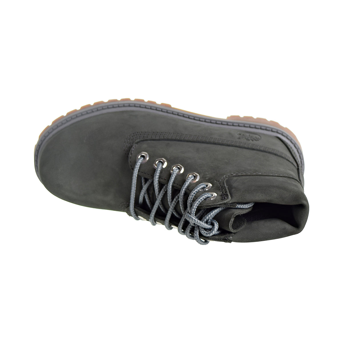 Timberland Premium 6" Waterproof Boot Little Kid's Shoes Dark Grey