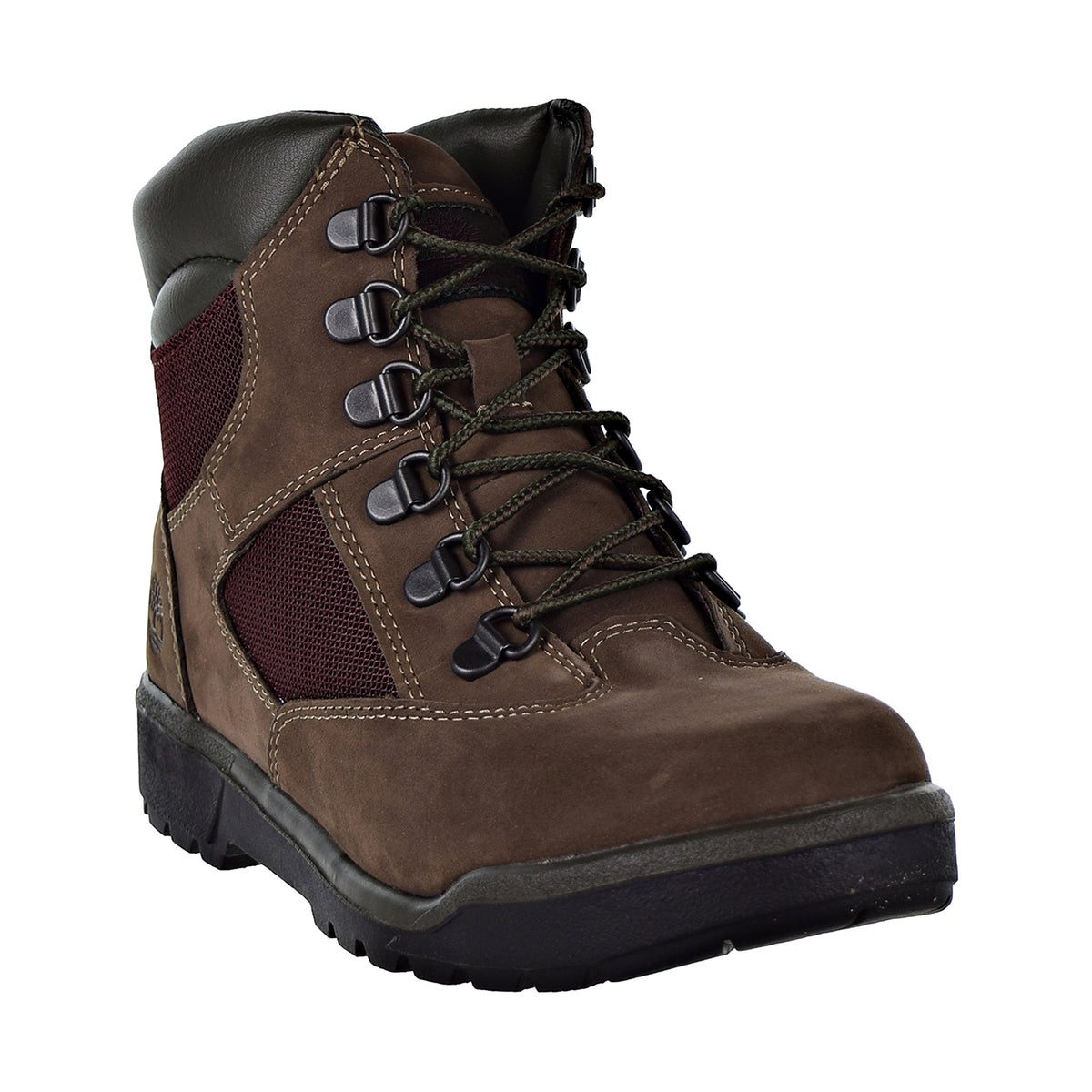 Timberland 6'' Field Boot Big Kids Shoes Dark Brown