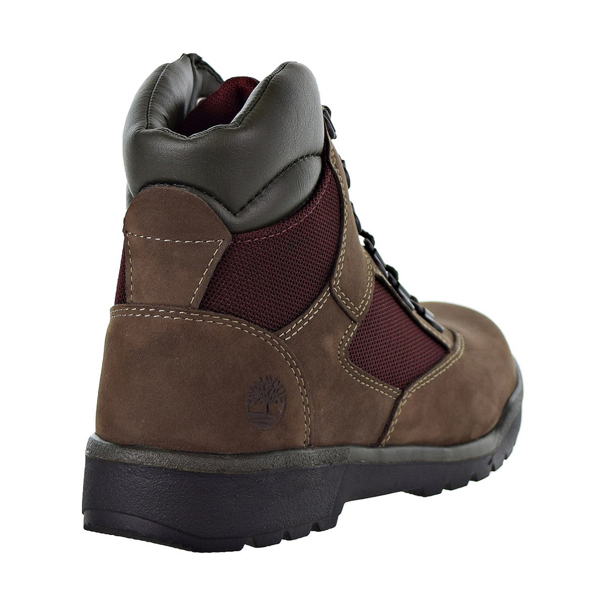 Timberland 6'' Field Boot Big Kids Shoes Dark Brown