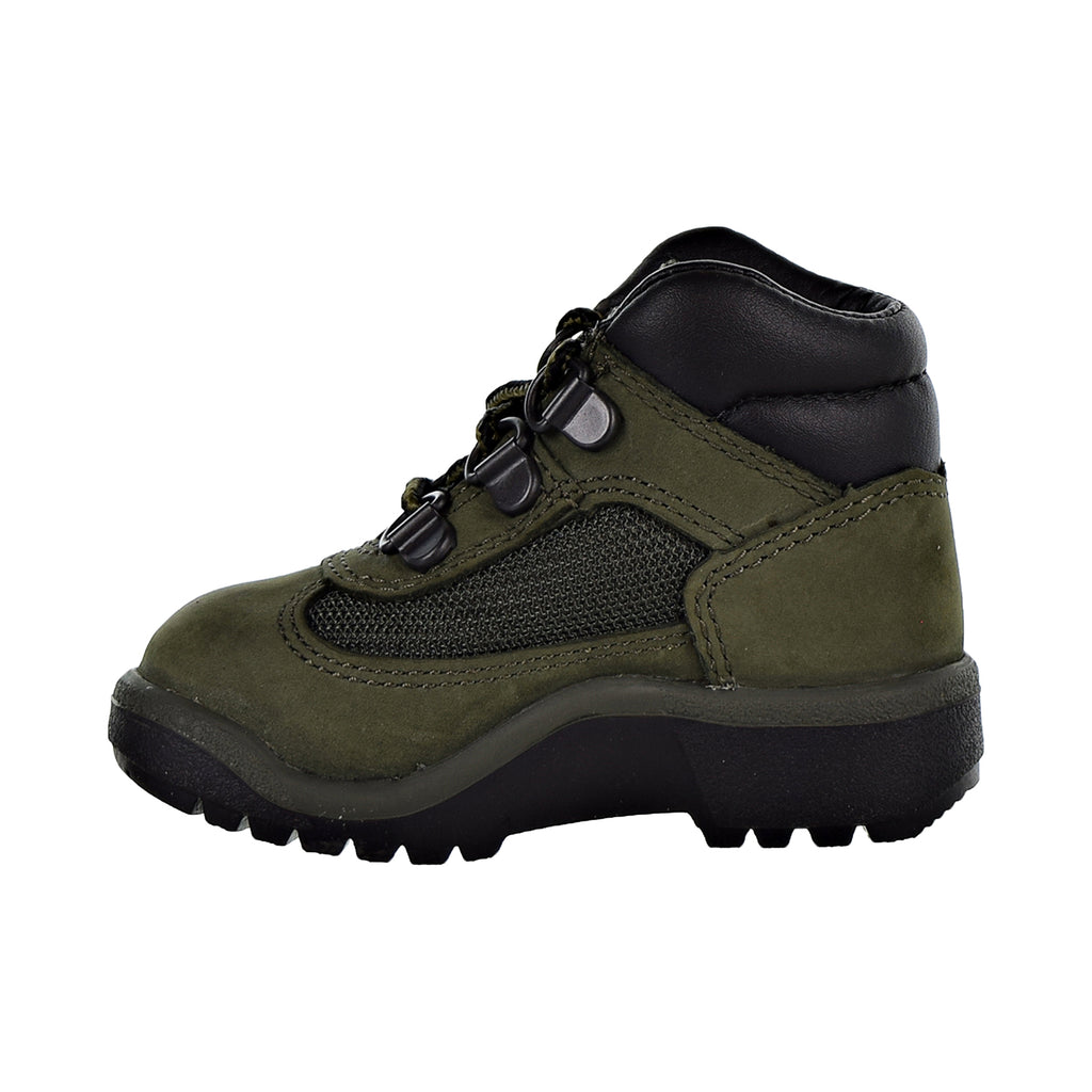 Timberland Field Boot L/F Mid Toddler Shoes Dark Green