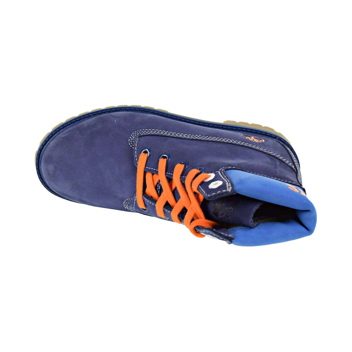 Timberland X Mitchell & Ness NBA Knicks 6" Boot Big Kids' Shoes Dark Blue