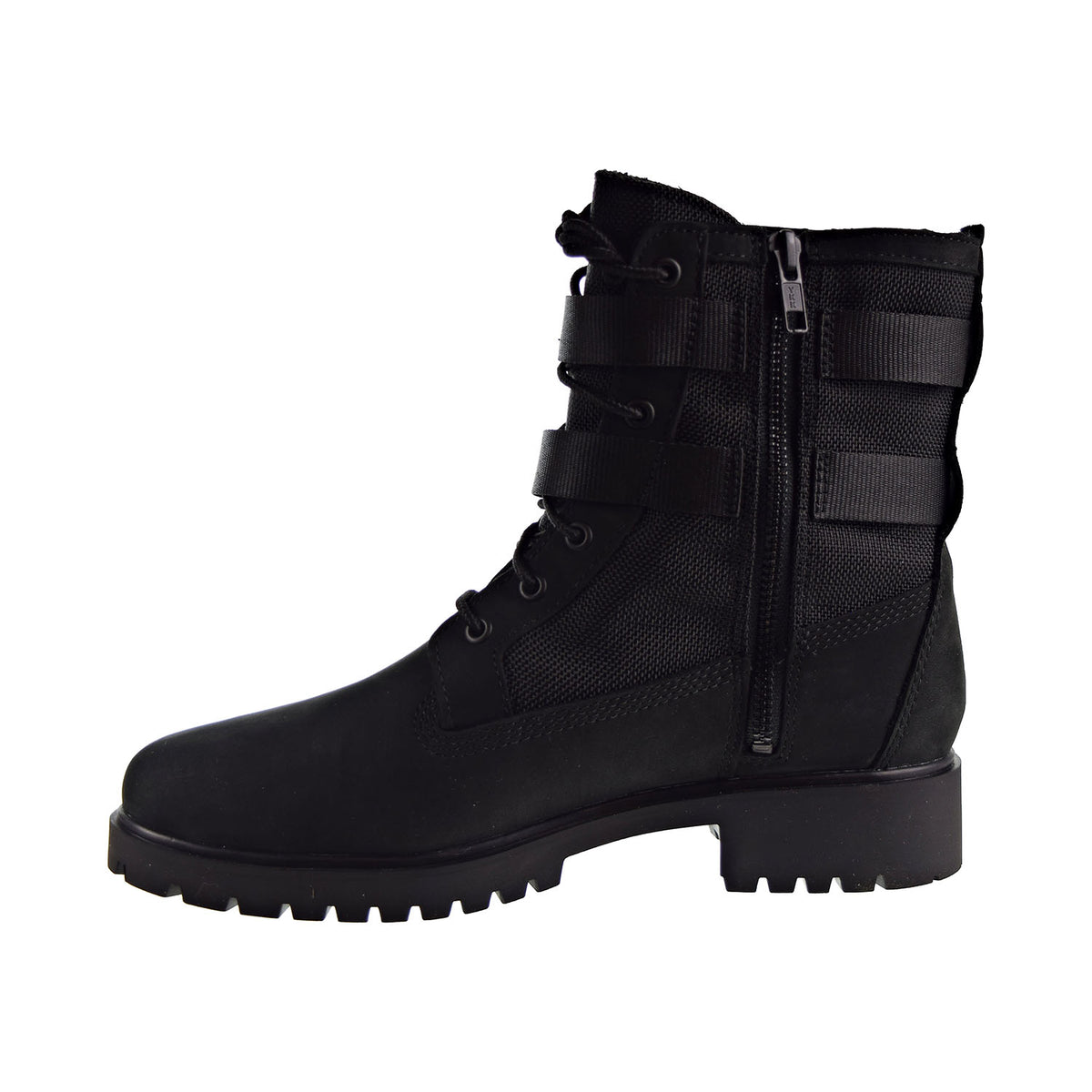 Timberland Jayne Wp Double Buckle Women's Boot Black Nubuck