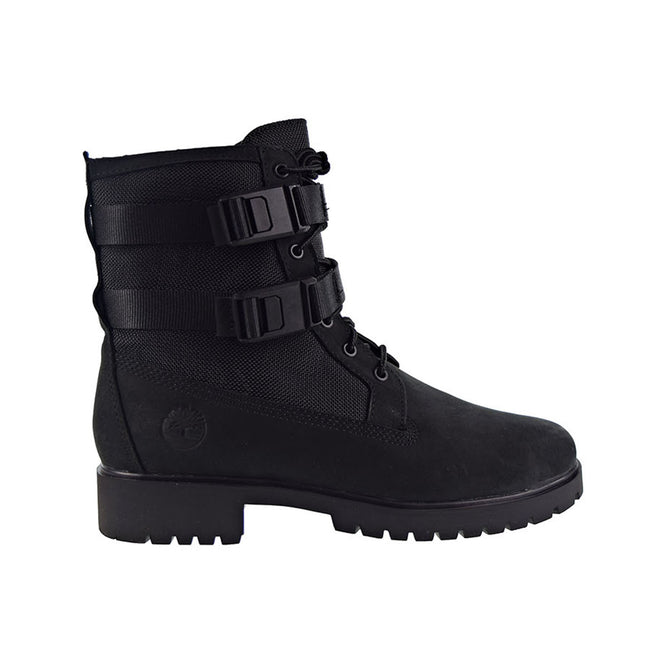 Timberland Jayne Wp Double Buckle Women's Boot Black Nubuck