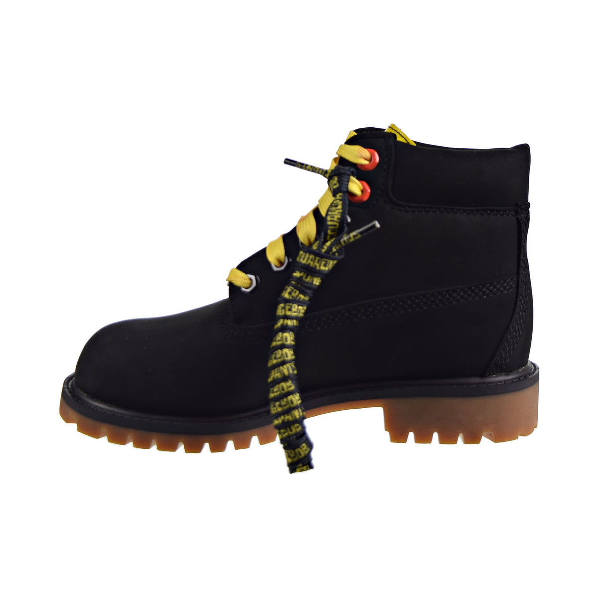 Timberland X SpongeBob 6" Inch Premium WP Boots Little Kids' Black Nubuck