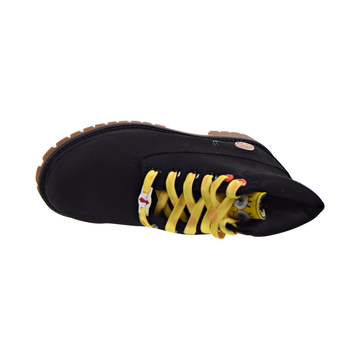 Timberland X SpongeBob 6" Inch Premium WP Boots Little Kids' Black Nubuck