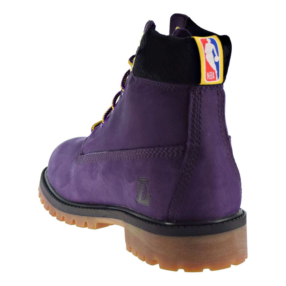 Timberland "LA Lakers" 6-Inch Premium Wp Big Kids' Boots Dark Purple Nubuck