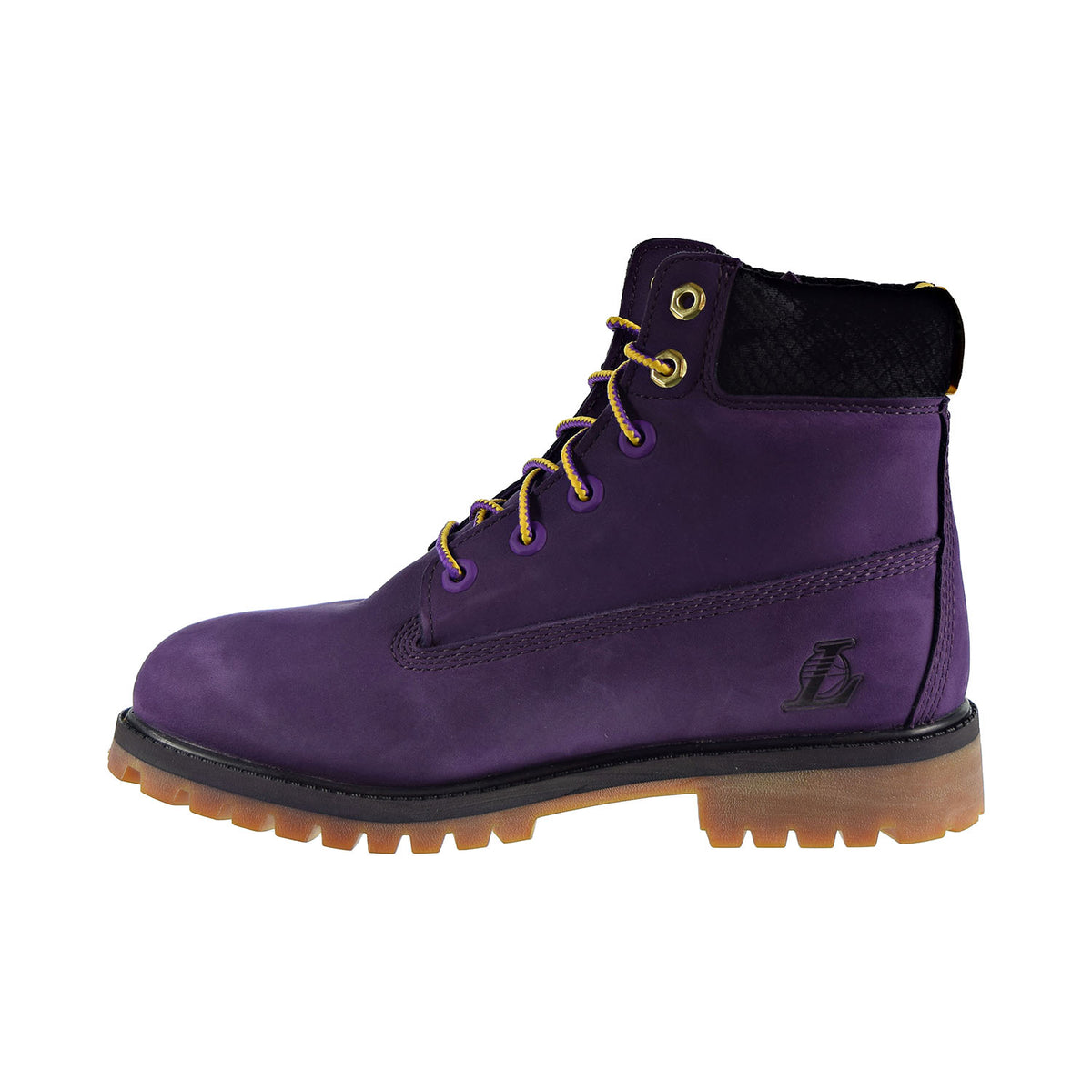 Timberland "LA Lakers" 6-Inch Premium Wp Big Kids' Boots Dark Purple Nubuck