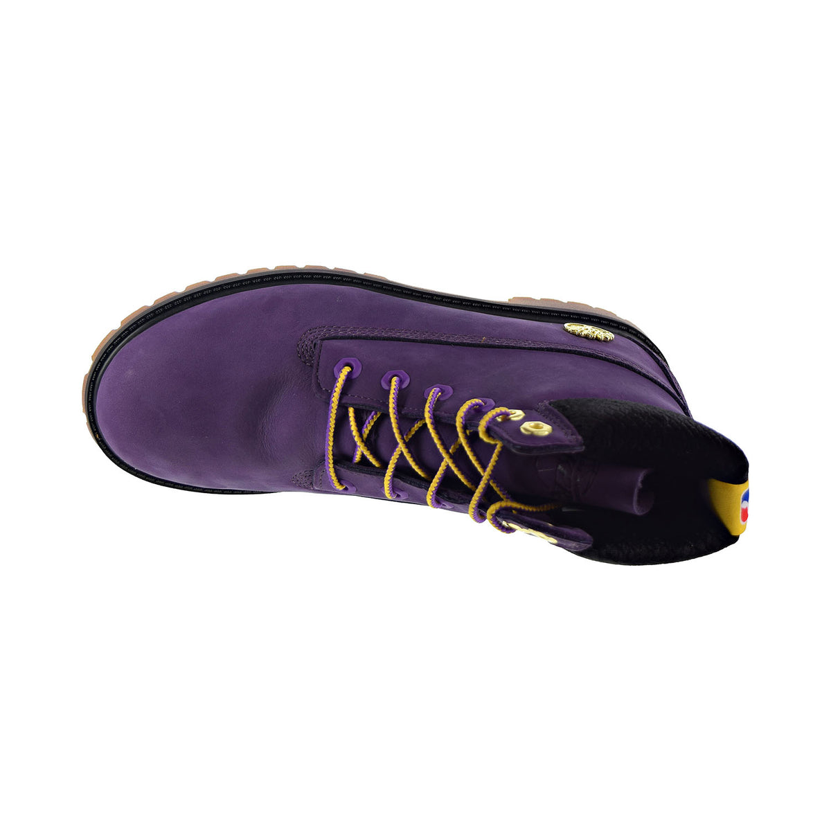 Timberland "LA Lakers" 6-Inch Premium Wp Big Kids' Boots Dark Purple Nubuck