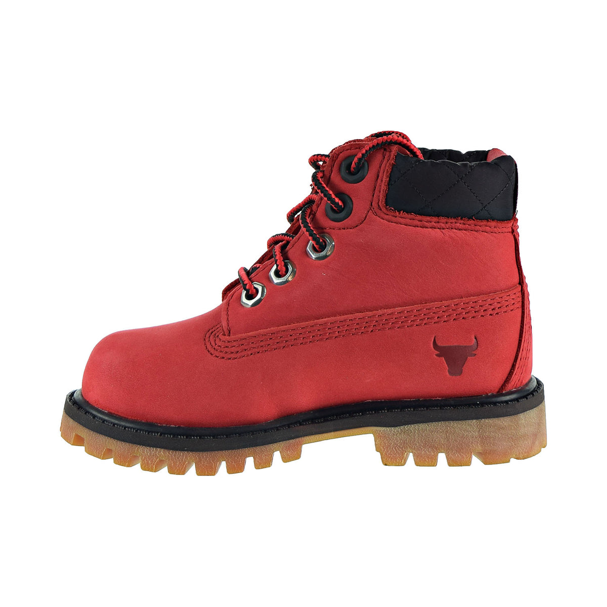 Timberland Chicago Bulls 6-Inch Premium Wp Toddlers' Boot Medium Red Nubuck