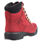 Timberland 6" Field Boot Waterproof Men's Shoes Red Nubuck-Black