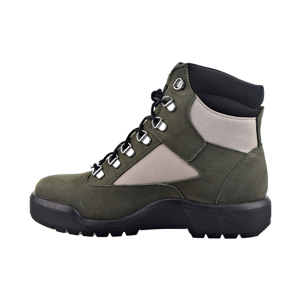 Green timberland field outlet boots