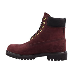 Timberland 6 Inch Premium Men s Boots Burgundy