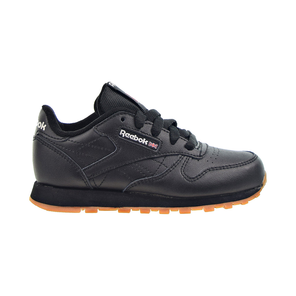 Reebok Classic Leather Little Kids' Shoes Black-Gum