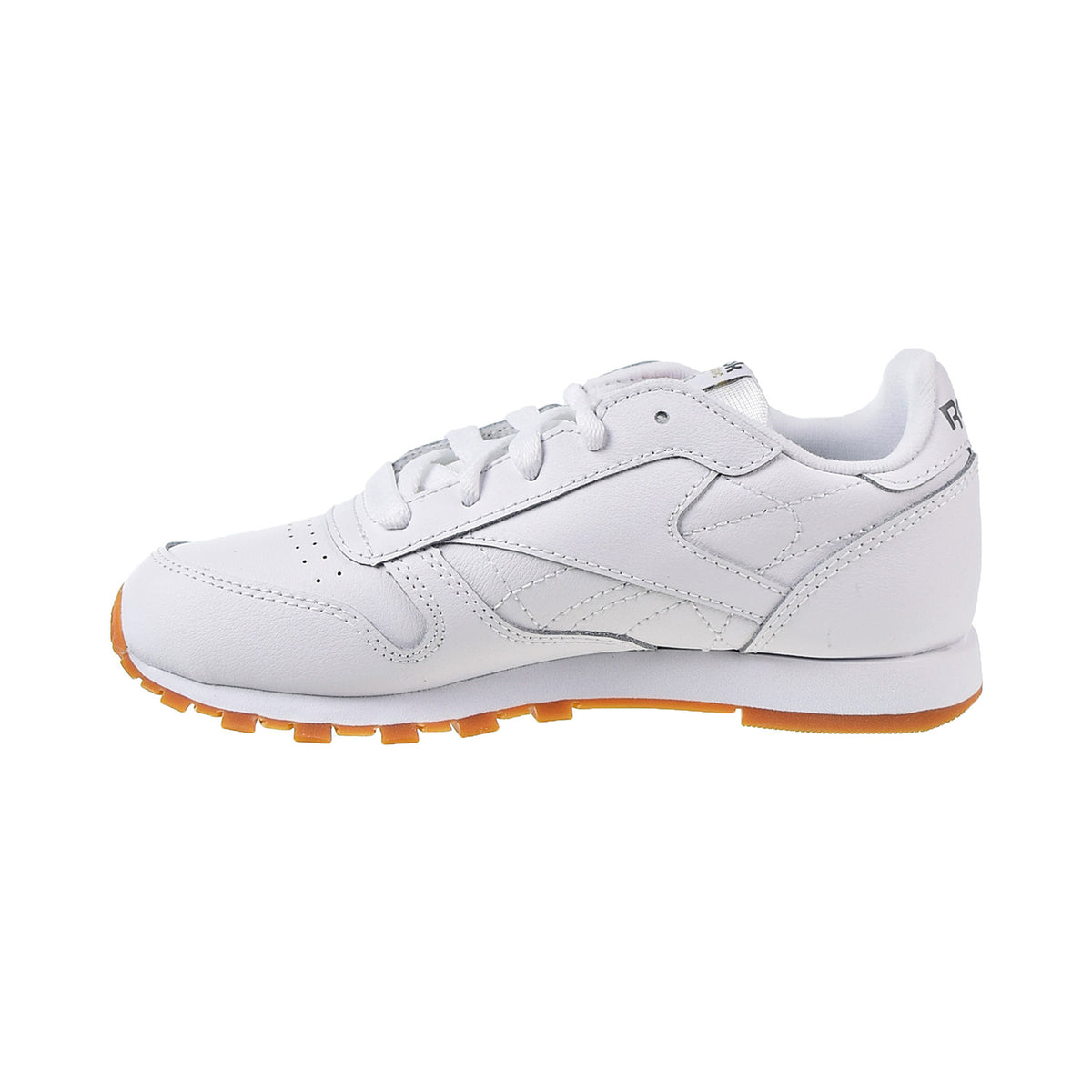 Reebok Classic Leather Little Kid's Shoes White-Gum